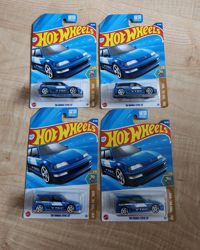 Jual Hot Wheels 90 Honda Civic Ef Abu Honda Series 2022 Di Seller