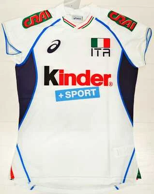 6898 ASICS FIPAV TEAM ITALIA DONNA MAGLIA GARA NAZIONALE ITALIANA PALLAVOLO ITA