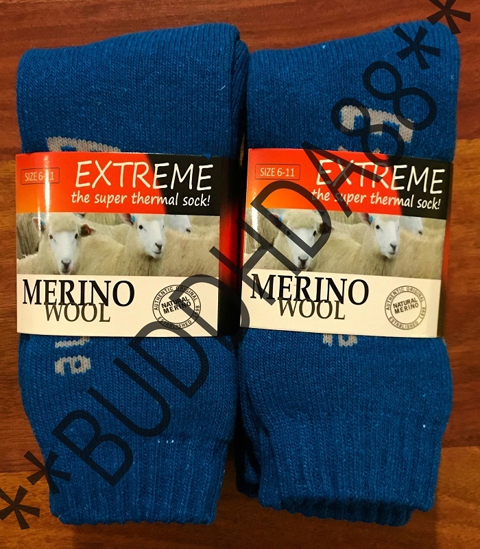 3PAIRS EXTREME SUPER THERMAL MERINO EXTRA THICK WOOL WORK HIKING SOCKS