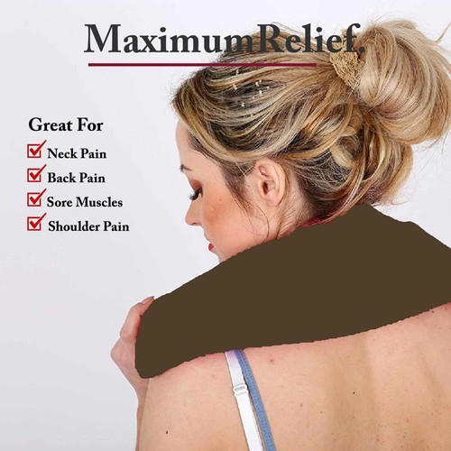 Unscented Fleece Wheat Heat Cool Pack Microwavable Cold Pack Heat Bag UK Made - Photo 89 sur 90