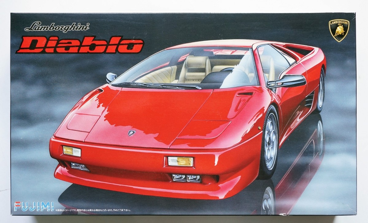 FUJIMI 1/24 Lamborghini Diablo / VT 4WD real sports RS-67