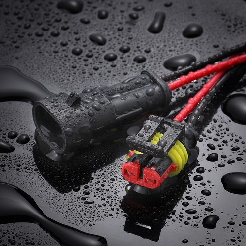 5Pairs Car Auto 2 Pin Electrical Wire Connector Plug Cable Kit 20AWG Waterproof - Bild 11 von 15