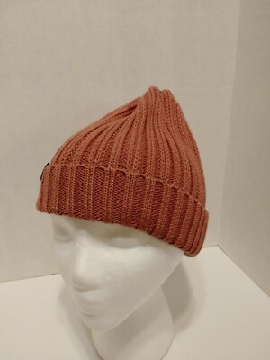 Smartwool Rib Hat Dusty Cedar Heather OSFM 11443-K46 MSRP $38.00