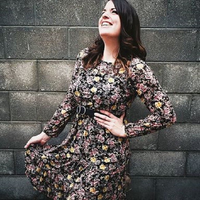 ruffles midi dress She's Stunning Floral Midi Dress - White