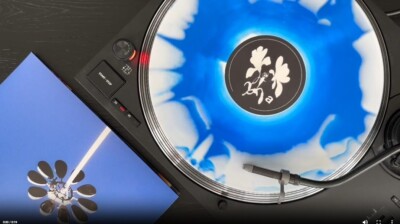 Far Caspian Autofiction blue & white vinyl & poster 350 numbered copies