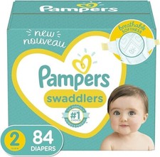 Pampers Swaddlers Active Baby Diapers Super Pack - Size 2 - 84ct