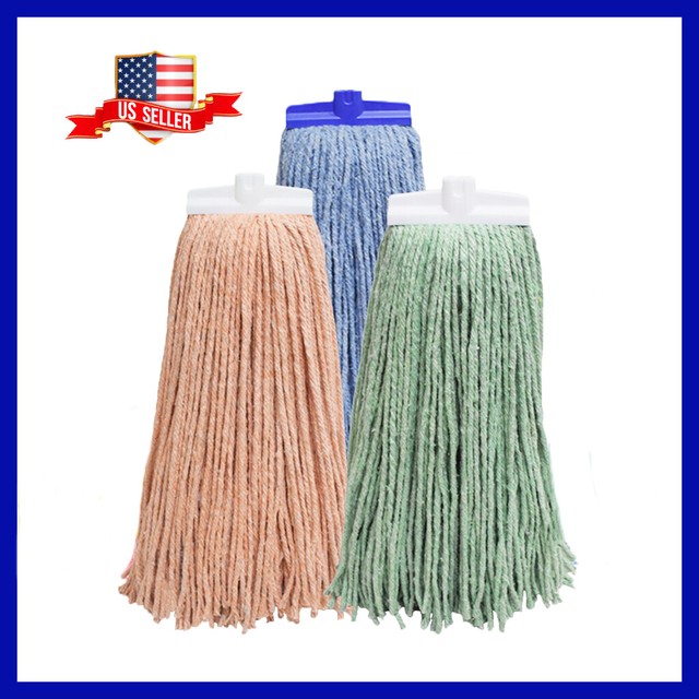 LARGE Mop Heads Easy ScrewOn Janitorial Cleaning Supplies Mop Heads C1528 SALE eBay