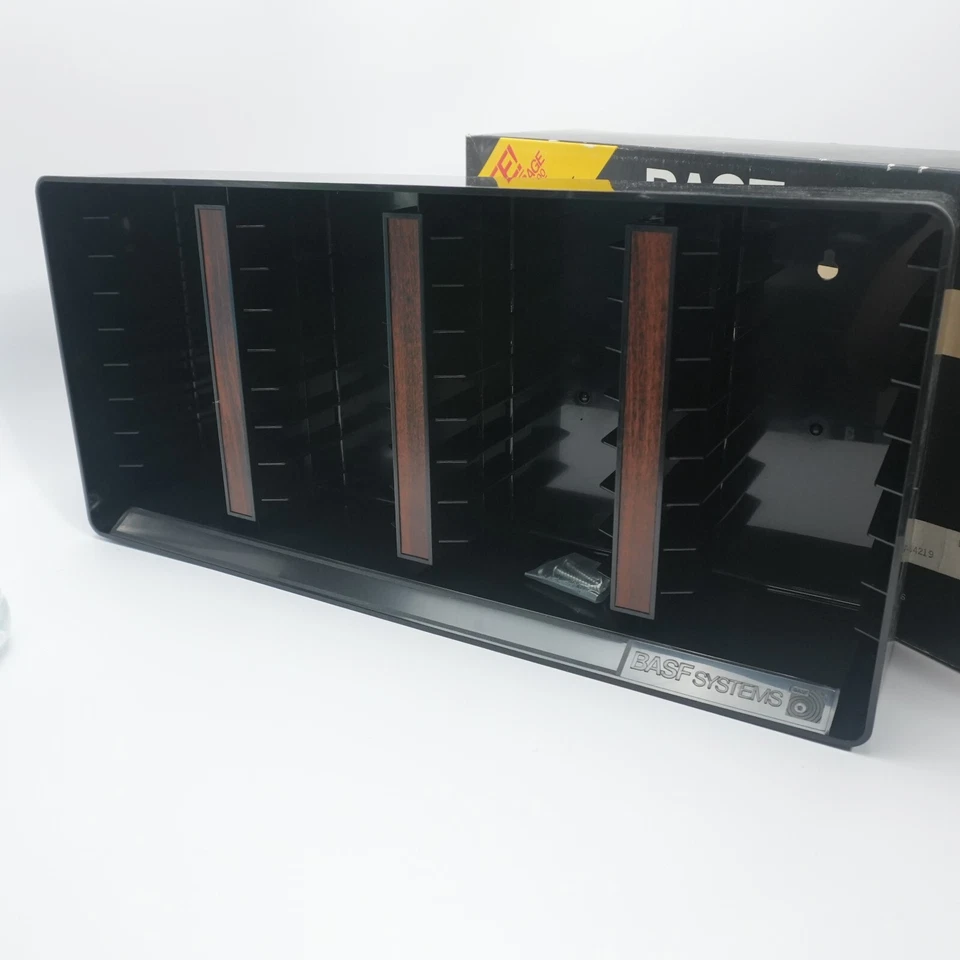 NOS BASF MUSIC BOX: CASSETTE TAPE STORAGE UNIT ONLY - Image 3 of 3