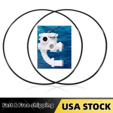 2Piece 271151 Rubber O-Ring Gasket for Pentair HiFlow 2 "top Pool/Spa Top valves
