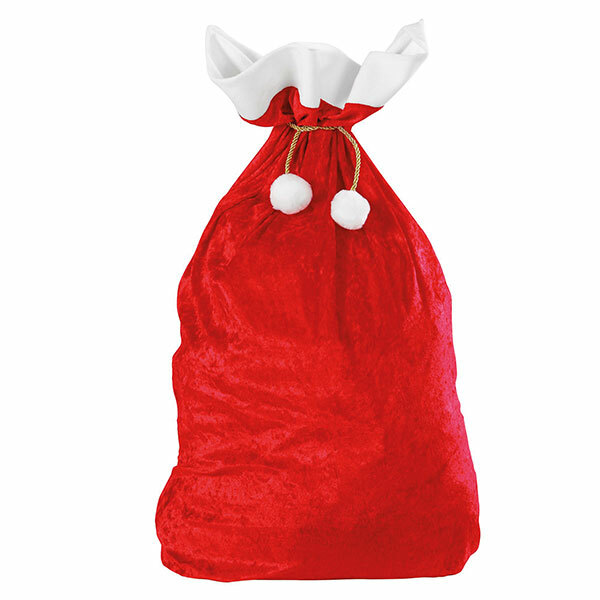 Sack Aus Samt 60X100 Cm Weihnachtsmann Santa Weihnachten Geschenkesack Nikolaus-image