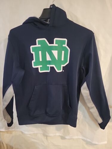Notre Dame Size Small Fighting Irish Pullover Hoodie  Front Pocket - Afbeelding 1 van 5
