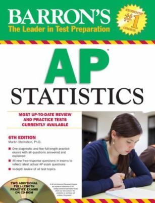 Barron's AP Statistics (Barron's AP Statistics (W/CD)), Sternstein Ph.D., Martin