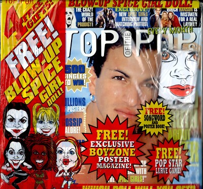 TOP OF THE POPS 1997 SPICE GIRLS (POSH SPICE DOLL) GARY BARLOW ROBBIE ANT & DEC