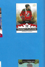 2020 Team Canada Juniors Golden Futures White Gold /10 Jeremie Poirier #GF-23