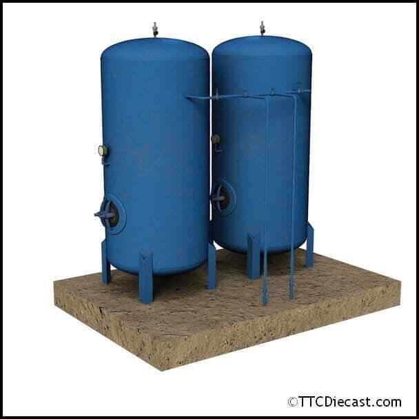 Bachmann 44-0112 Cylindrical Tanks - OO Gauge