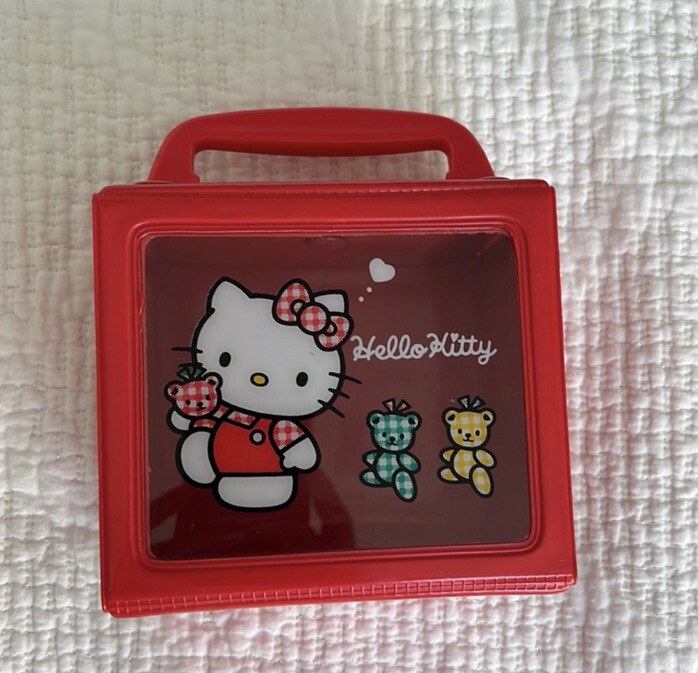 Vintage Red Classic Sanrio Hello Kitty 90's Mini Lunchbox Bag | eBay