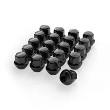 20PCS 12x1.5 Black OEM Factory Lug Nuts 19mm Hex FOR Ford Fusion Focus Lincoln