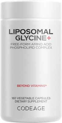 CODEAGE Liposomal  Glycinate +  - 180 CAPS - Exp : 2027