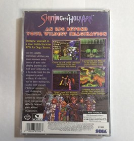 Shining the Holy Ark SEGA SATURN CIB FOAM INSERT TESTED AND WORKING