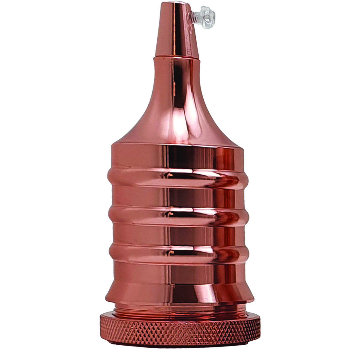 E27 Copper shiny Vintage Retro Industrial Style Lamp Holder