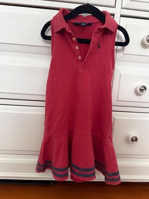 5T Ralph Lauren Polo Nantucket red dress