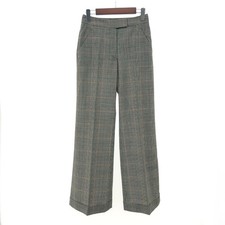 Vivienne Westwood Redlabel Wide Slacks Size 02 Check Wool 100 Orb Button Gray /