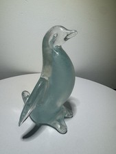 Scultura In Vetro Di Murano Vintage Statua Artistica