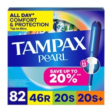 Tampax Pearl Tampons Multipack with LeakGuard Braid Regular Super Super Plus Abs
