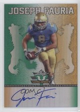 2013 Leaf Valiant Joseph Fauria #BA-JF1 Auto 0o9