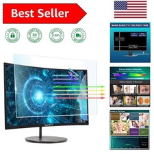 Ultra-Clear 27" Monitor Anti-Glare Protector with Blue Light Block Technology