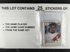 Carrillo, Andre - 2018 Panini World Cup Pink Back - 25 Count Lot 