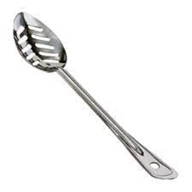 @ Stainless Steel Serving Spoon With Holes For Kitchen Pack Of 6 85 Gm o619