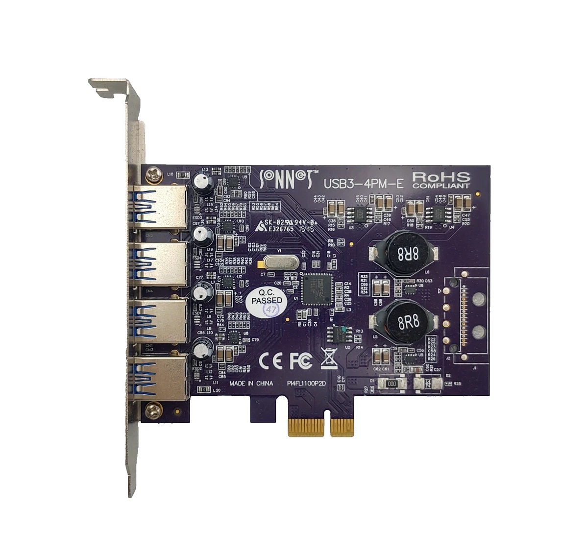 Carte ExpressCard 34 Mm Vers USB 3.0 - 2 Ports USB 3.0 Superspeed 5 Gbps - Pour PC, Mac, Linux - Neuf