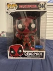 Funko Pop! Jumbo 10 inch Marvel Deadpool #544 Vinyl Walmart Exlcusive VAULTED