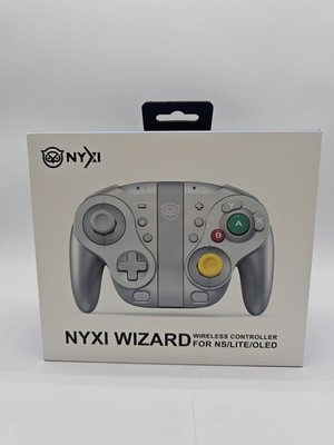 NYXI WIZARD NINTENDO SWITCH WIRELESS CONTROLLER GREY USED
