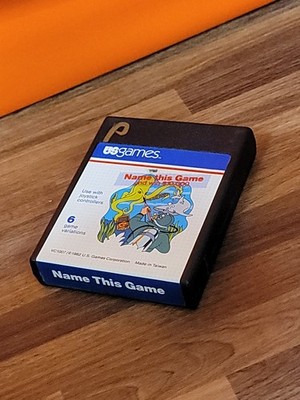US Games Name This Game (Atari 2600, 1982) Cartridge Only ~ Tested & Working