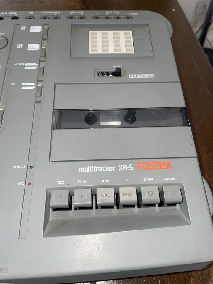 Fostex XR-5 Multi - Track Recorder , selling as is - Image 4 of 4