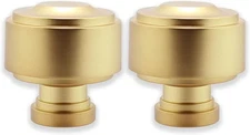 BLASTHOME Luxury Layers Knob Finials – Fits Signature Collection Curtain Rods
