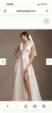 Wtoo Watters Anthropologie Wedding dress NWT 8