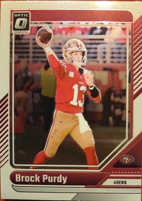 NFL, San Francisco 49ERS, Donruss Optic, Brock Purdy, No.170