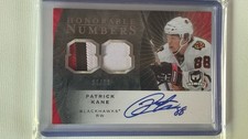 2007-08 UD The Cup Patrick Kane ROOKIE Honorable Numbers ON CARD Auto #80/88. rookie card picture