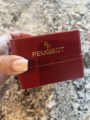 Peugeot Watch With Red Box And Tags
