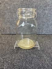 Vtg~Illinois Glass Co.~1 Gallon Liquid~Glass Jar