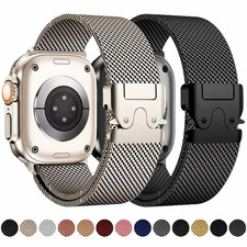 Milanese Loop Metal Watch Band Strap For Apple Watch 11 10 9 8 7 6 5 SE Ultra 3