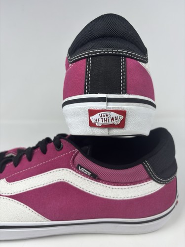Vans TNT Advanced Prototype Tony Trujillo Pink Black Suede Sneakers Mens Size 13 - Picture 15 of 24