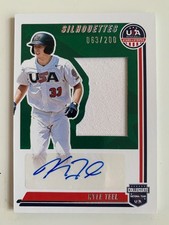 2022 Panini USA jersey auto KYLE TEEL #ed 63/200! Chicago White Sox