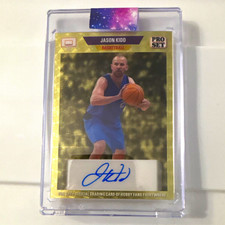Marketplace image: Pro Set 1989 Autographs Jason Kidd SuperFractor On Card Auto #89A-JK1 1/1