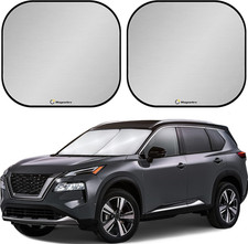 Windshield Sun Shade - Reflective Fabric Blocks Sun and Keeps Your Vehicle Cool,