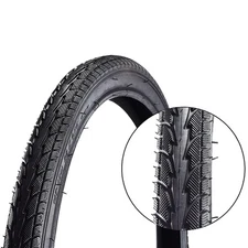 Replacement Bike Tire, Mountain, Cruiser Bike Tires, Smooth Tread, Puncture G...