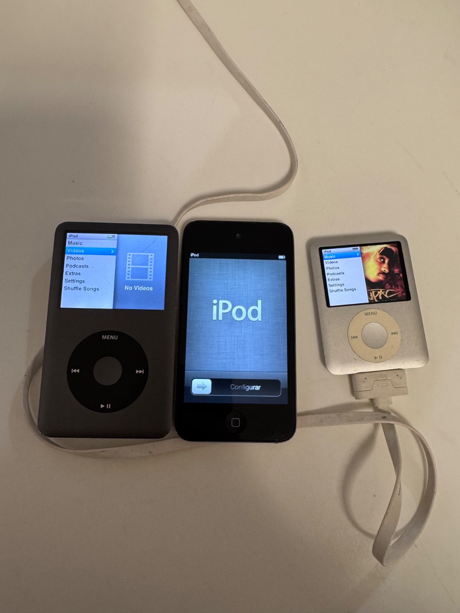 その他 I pod classic 160 G Pod Classic 160GB + Nano 4GB + Touch 32GB Bundle – Tested – Needs